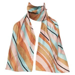 Dries Van Noten multicolor silk printed scarf